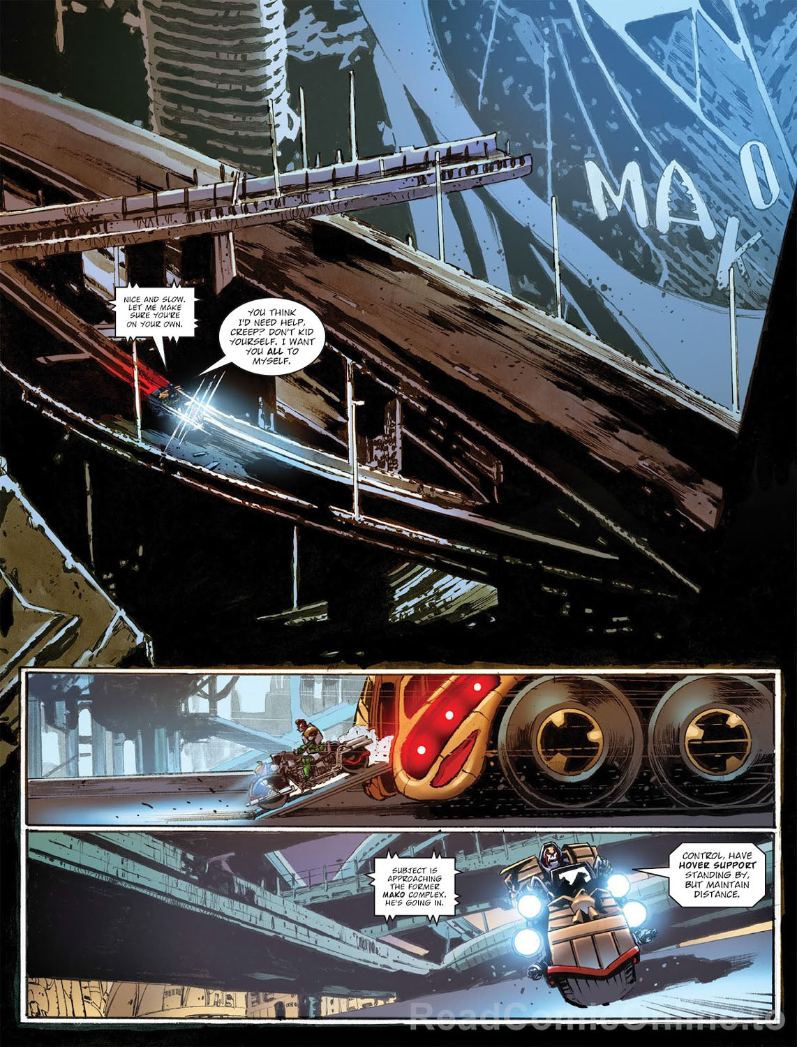 2000AD #2468 p.04 - Sprawl of Mega-City One!