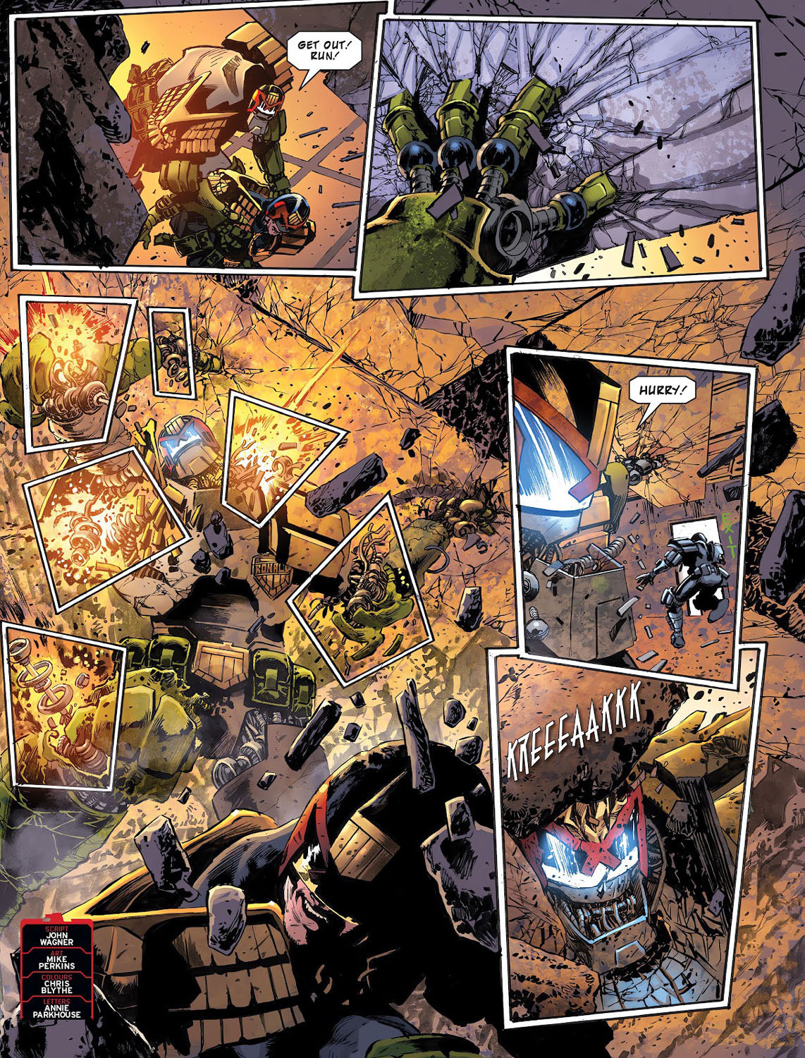 2000AD #2469 p.01 - The Death of a Judge!