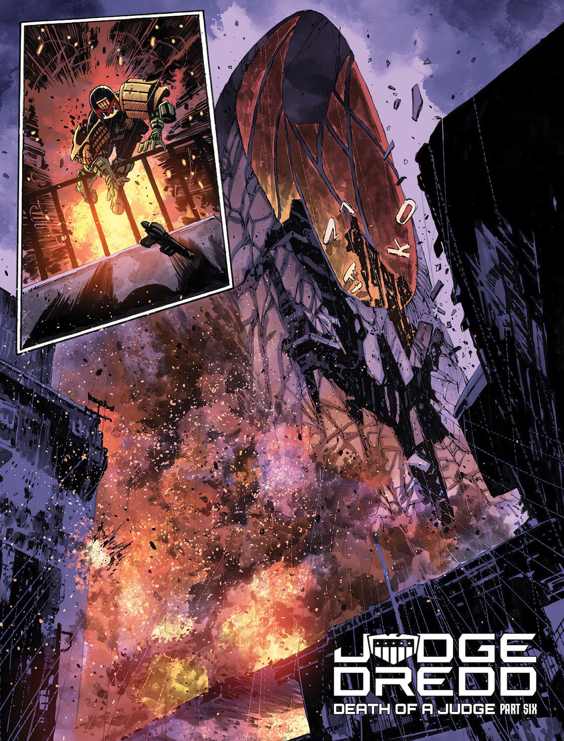 2000AD #2469 p.02 - Death is a certainty!