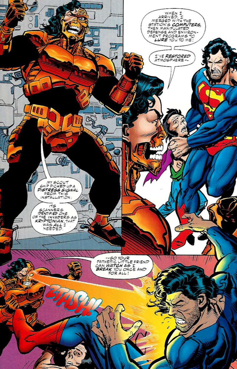 Dwyer, Kieron - Action Comics #717 p.15 - Cyborg Superman!