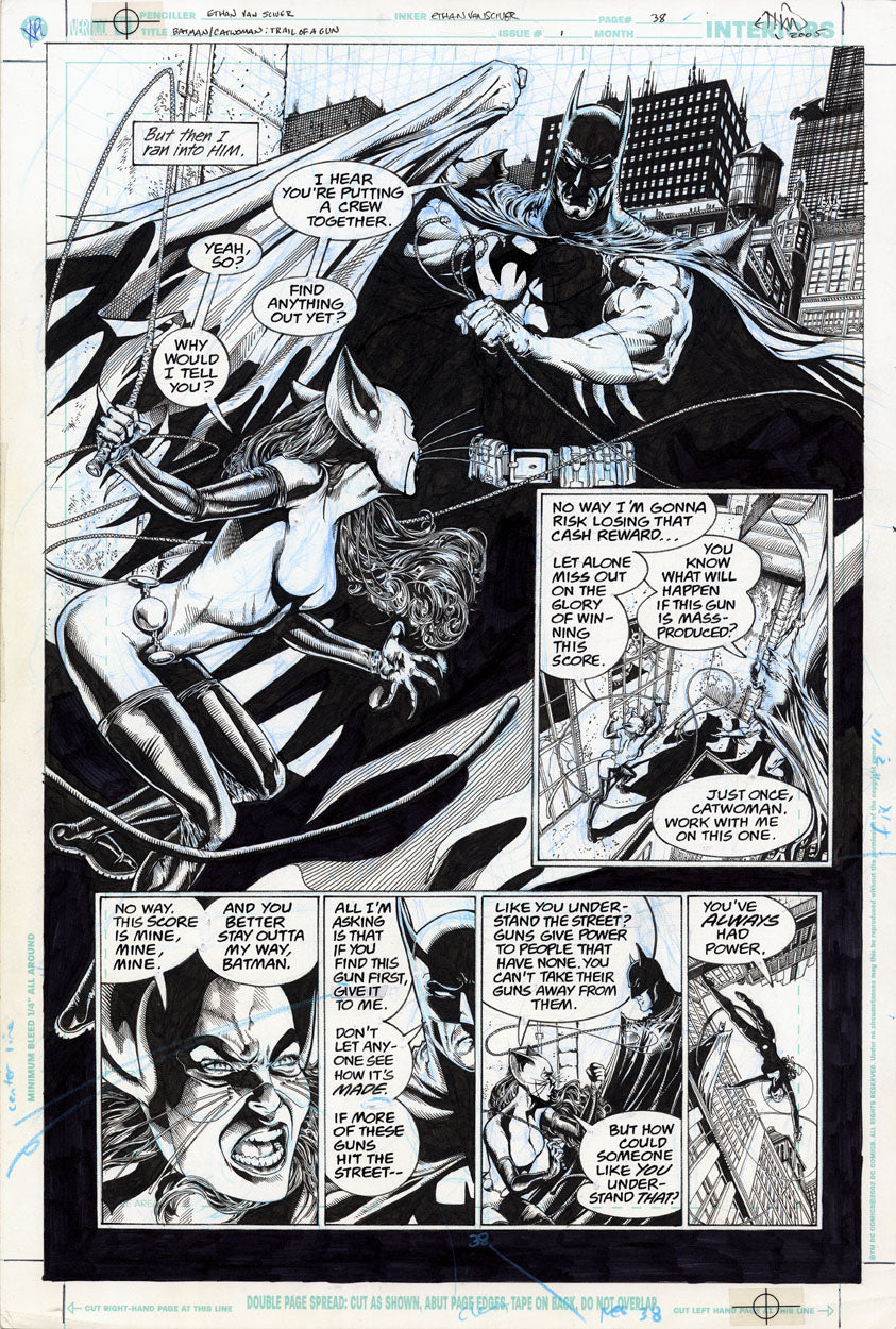 Van Sciver, Ethan - Batman and Catwoman: Trail of the Gun #1 p.38