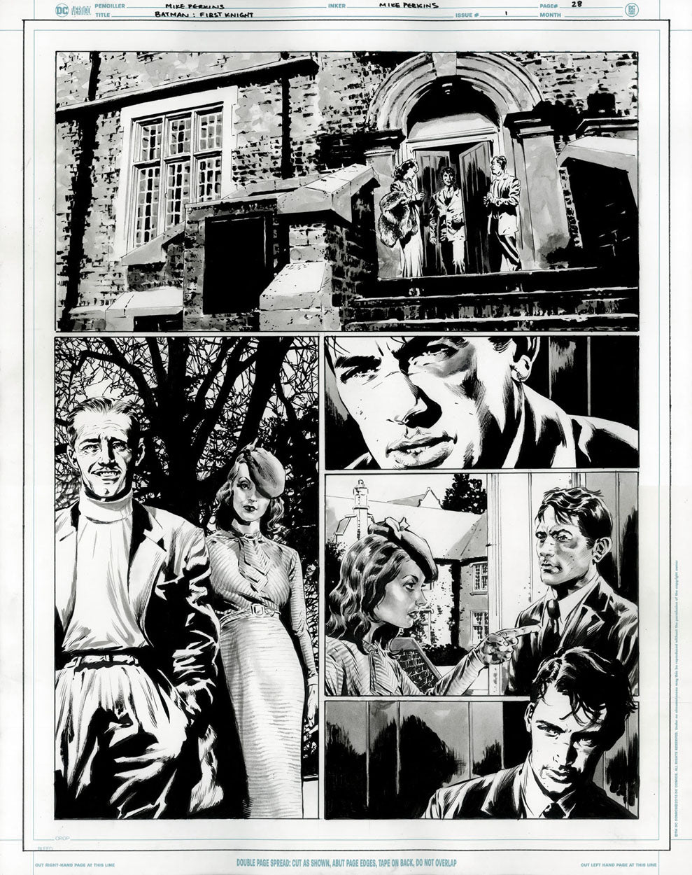 The Bat-Man: First Knight #1 p.28