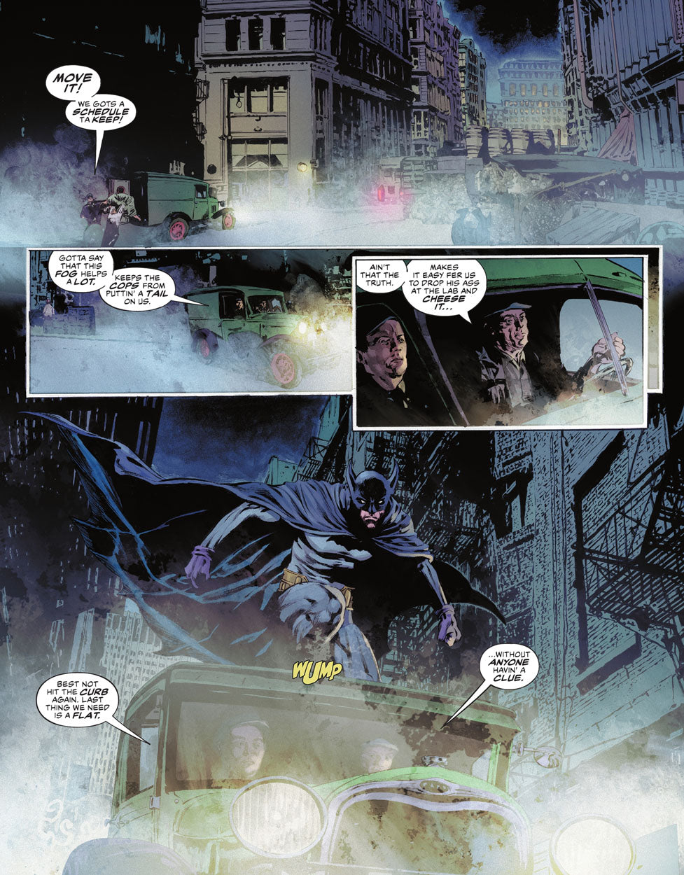 The Bat-Man: First Knight #3 p.20 - Half-Splash!
