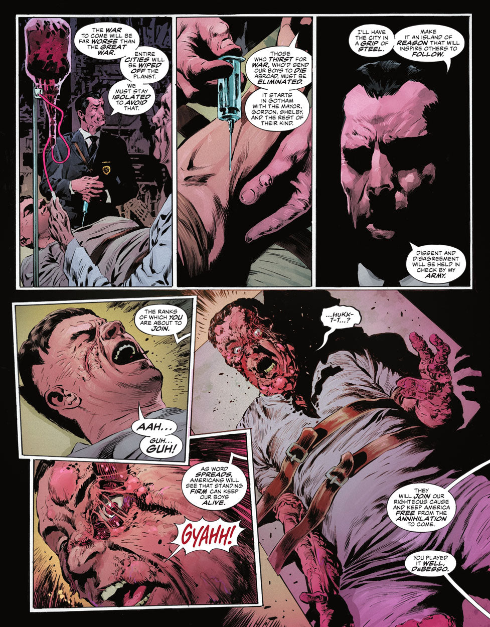 The Bat-Man: First Knight #3 p.29 - Hypodermic Needle!