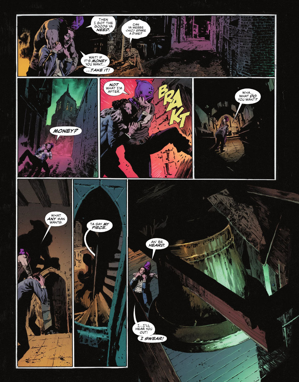 The Bat-Man: Second Knight #1 p.02 - Enter: Hangman!