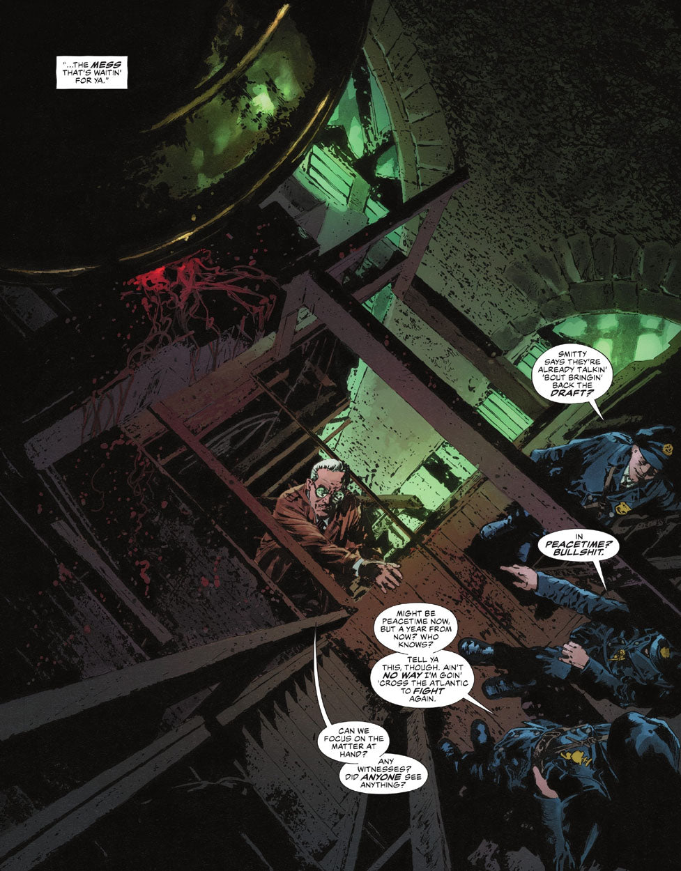 The Bat-Man: Second Knight #1 p.06 -Bell Tower Murder!