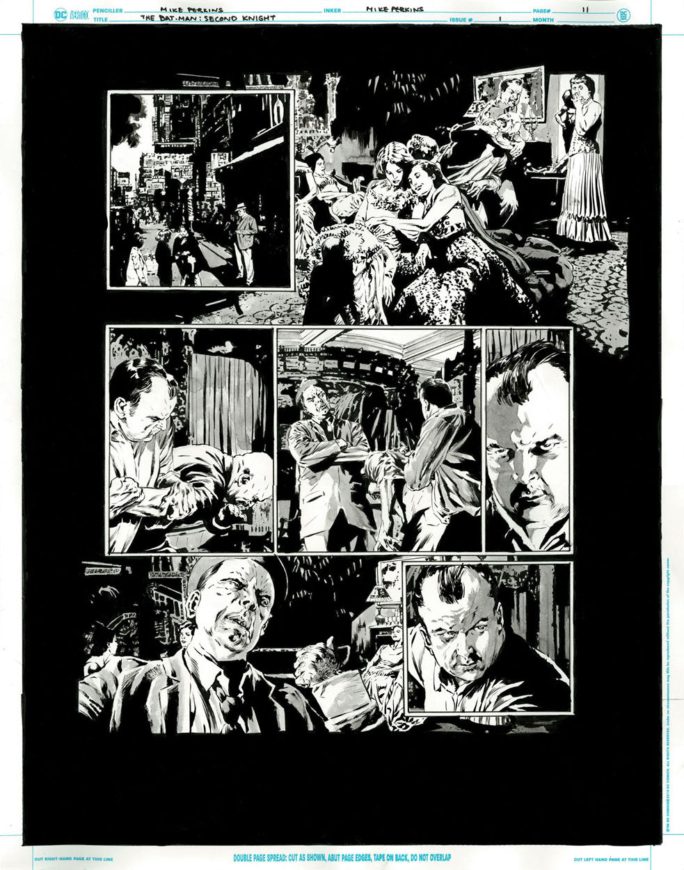 The Bat-Man: Second Knight #1 p.11 - Maxie & His Girls!