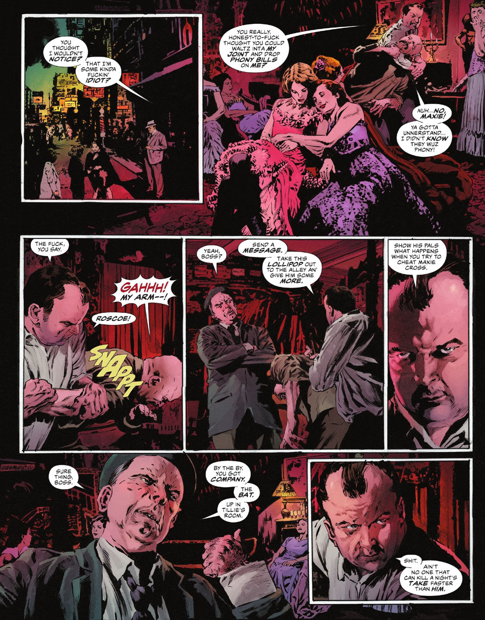The Bat-Man: Second Knight #1 p.11 - Maxie & His Girls!
