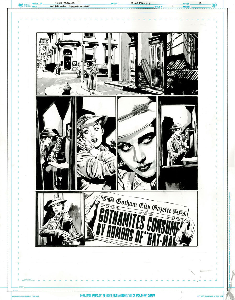 The Bat-Man: Second Knight #1 p.21 - Enter: Lois Lane!