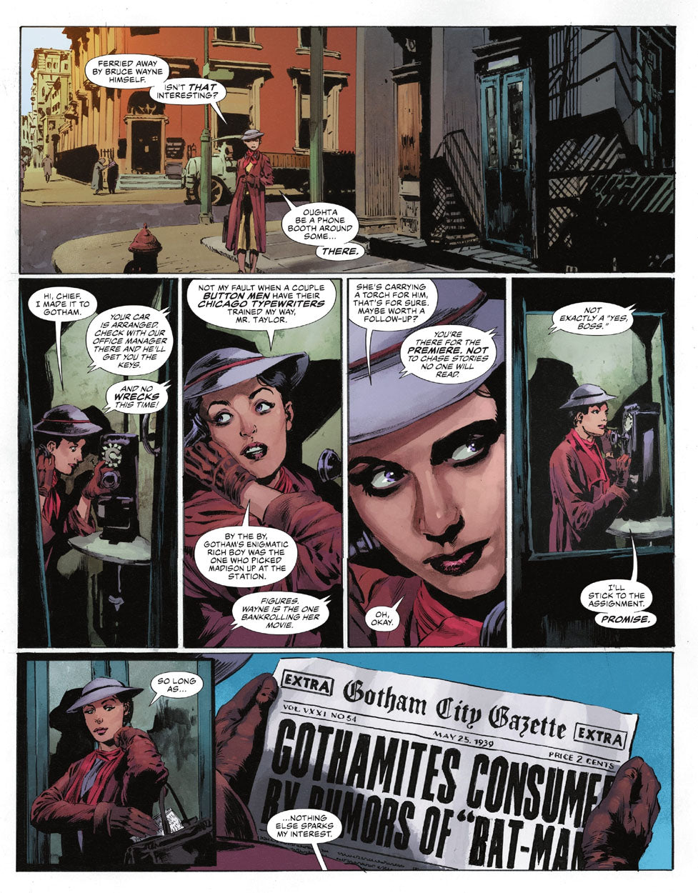 The Bat-Man: Second Knight #1 p.21 - Enter: Lois Lane!
