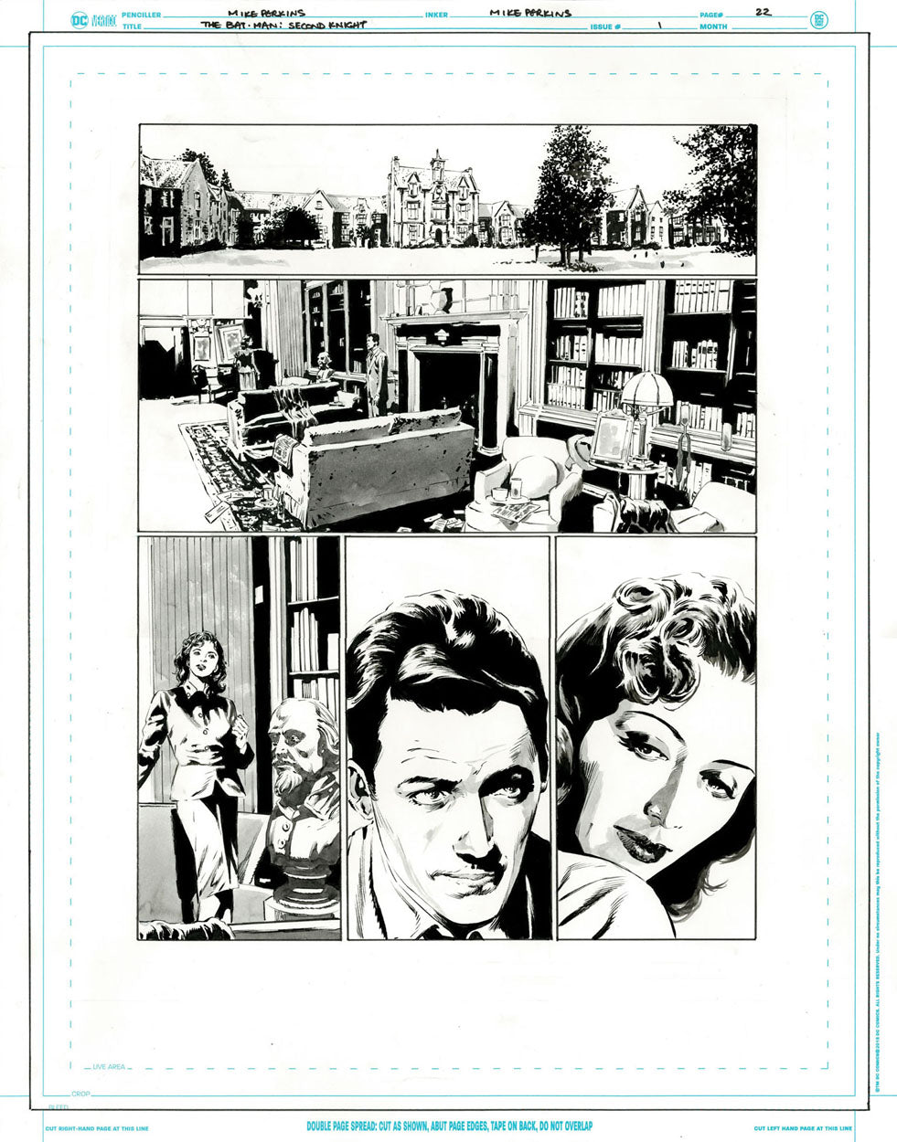 The Bat-Man: Second Knight #1 p.22 - Bruce & Julie!