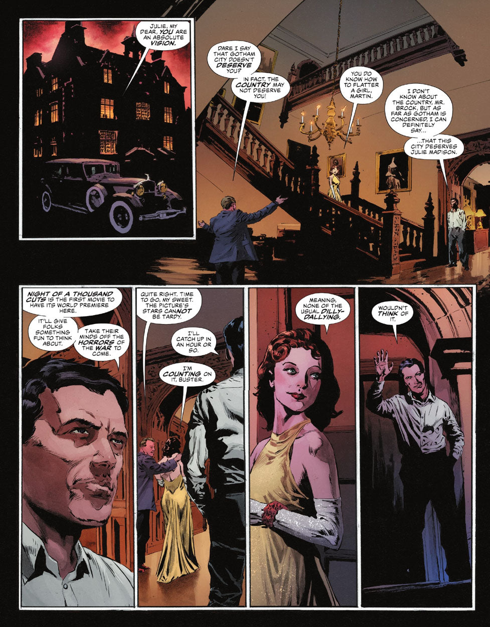 The Bat-Man: Second Knight #1 p.24 - Outstanding Architecture!