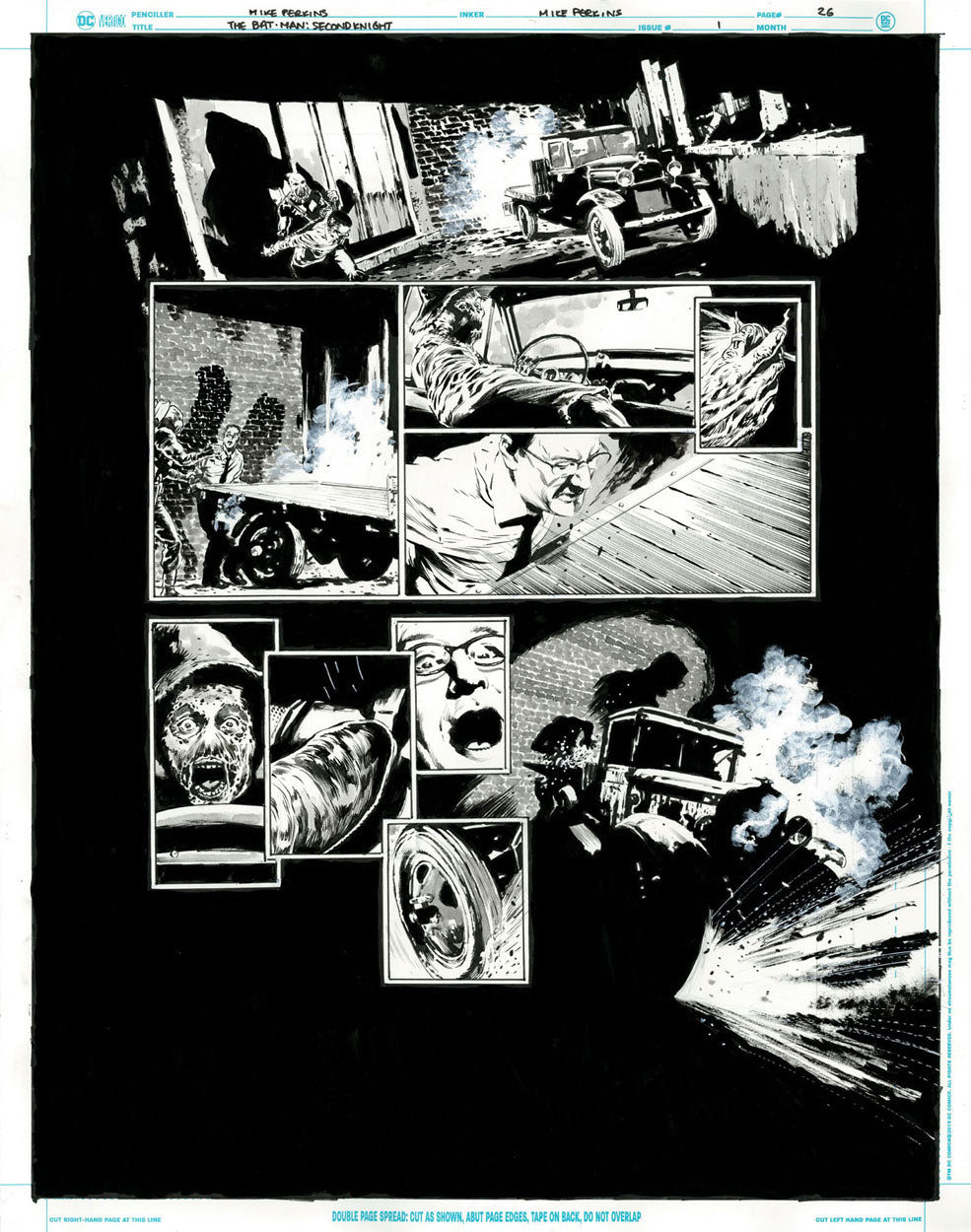 The Bat-Man: Second Knight #1 p.26 - Scarecrow & Hangman's Gruesome Murder!
