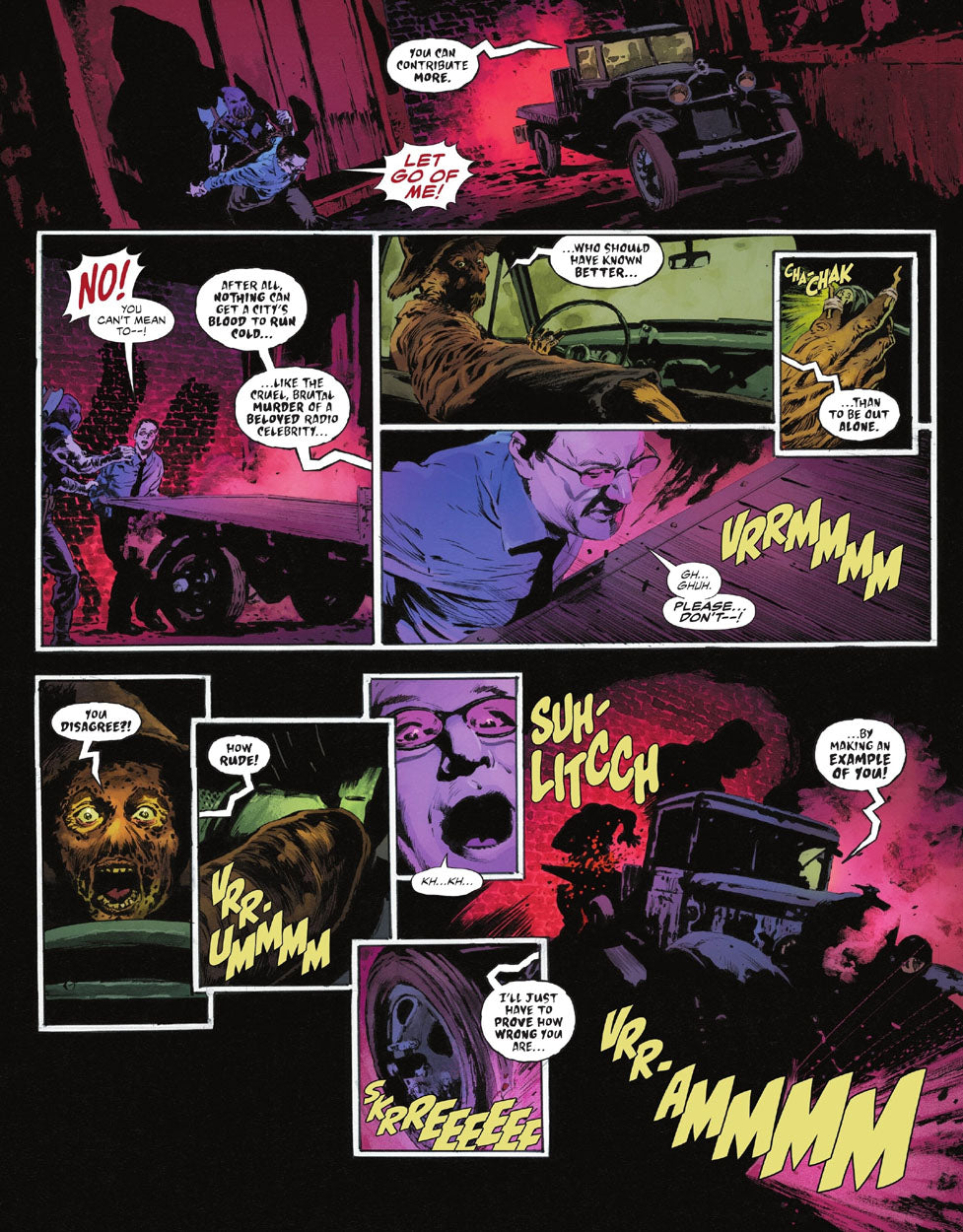 The Bat-Man: Second Knight #1 p.26 - Scarecrow & Hangman's Gruesome Murder!