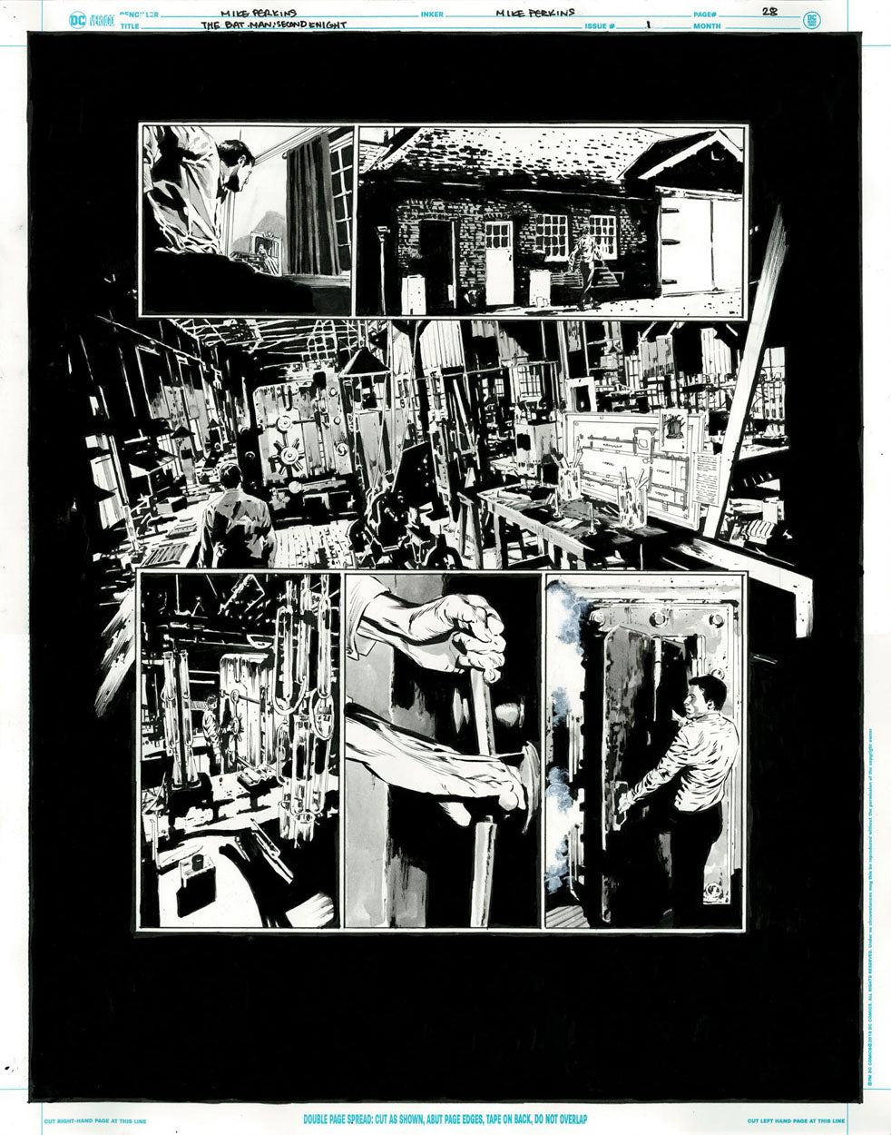 The Bat-Man: Second Knight #1 p.28 - Time to Suit Up!