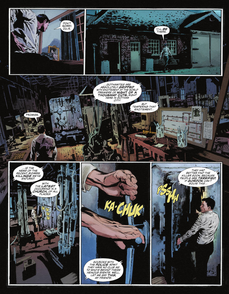 The Bat-Man: Second Knight #1 p.28 - Time to Suit Up!