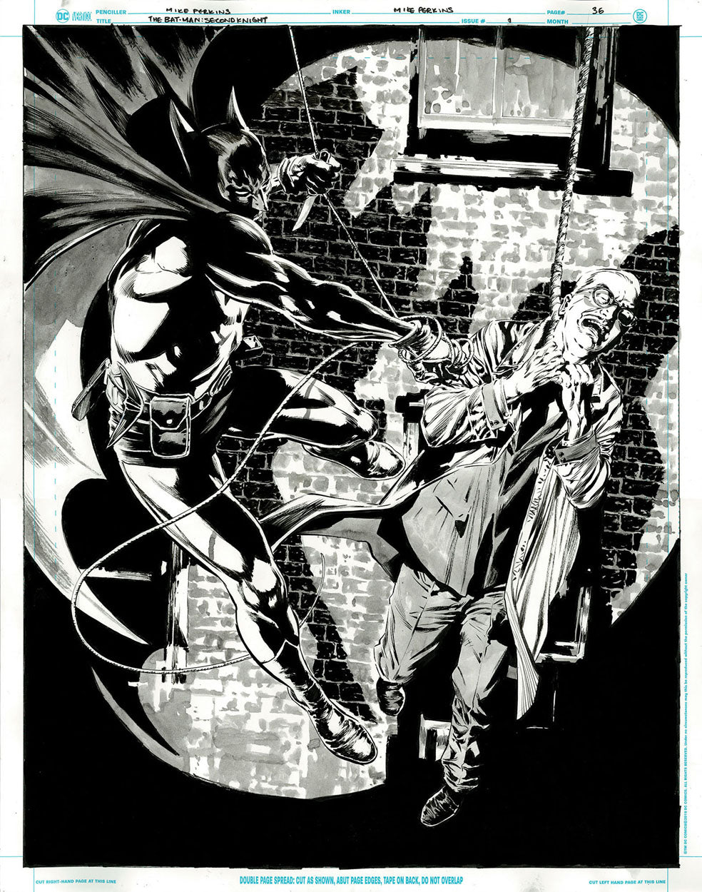The Bat-Man: Second Knight #1 p.36 - Mission: Save Commissioner Gordon!