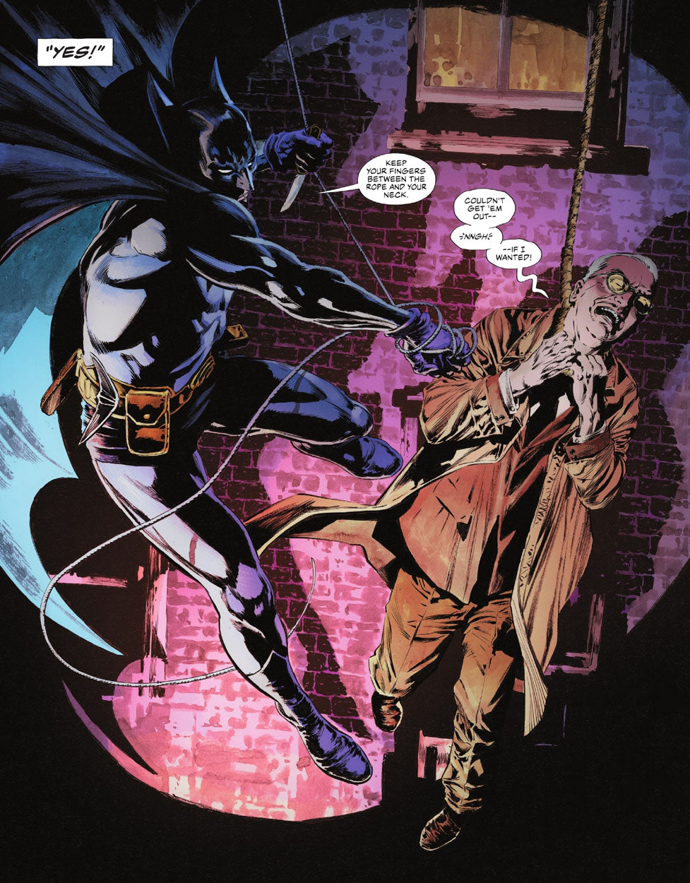The Bat-Man: Second Knight #1 p.36 - Mission: Save Commissioner Gordon!