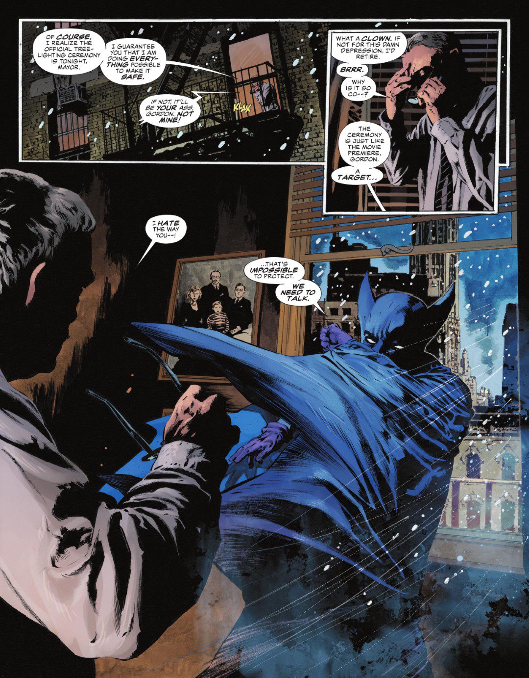 The Bat-Man: Second Knight #3 p.19 - In Through the Window!