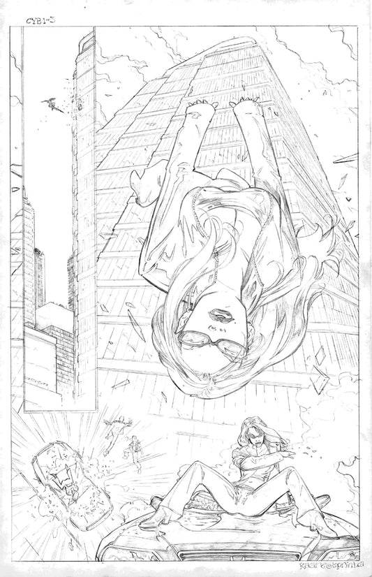 Andrews, Kaare - Cybernary: Set of 3 Try-Out Pages!