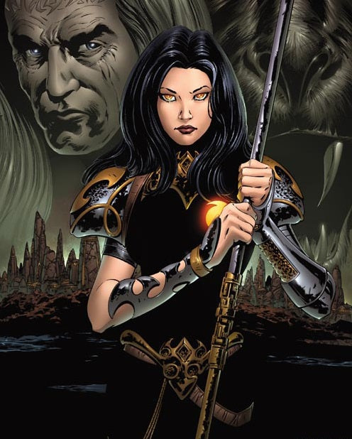 Epting, Steve - CrossGen Bookmark Art for Crux