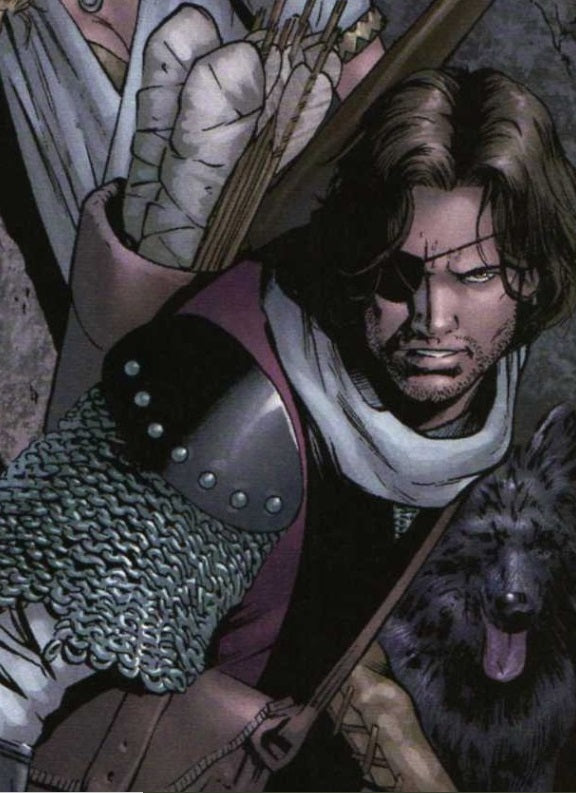 Land, Greg - CrossGen Bookmark Art for Sojourn