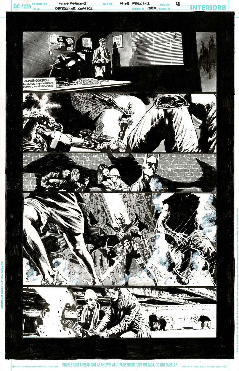 Detective Comics #1080 p.18 - Batgirl & Azrael!
