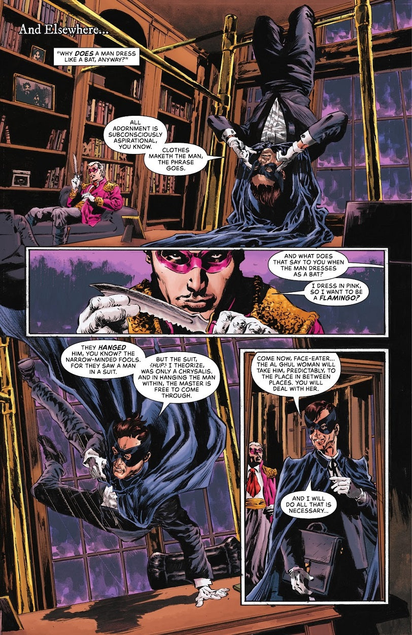 Detective Comics #1080 p.19 - Flamingo and Simon Hurt!