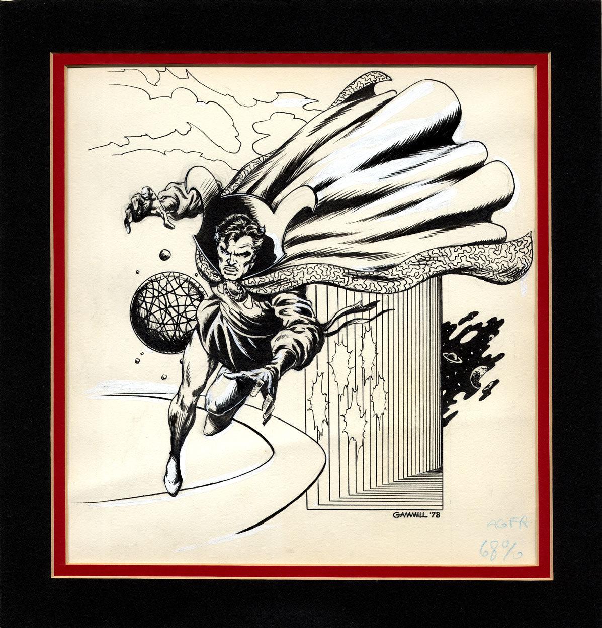 Gammill, Kerry - Dr. Strange Prozine Illustration!