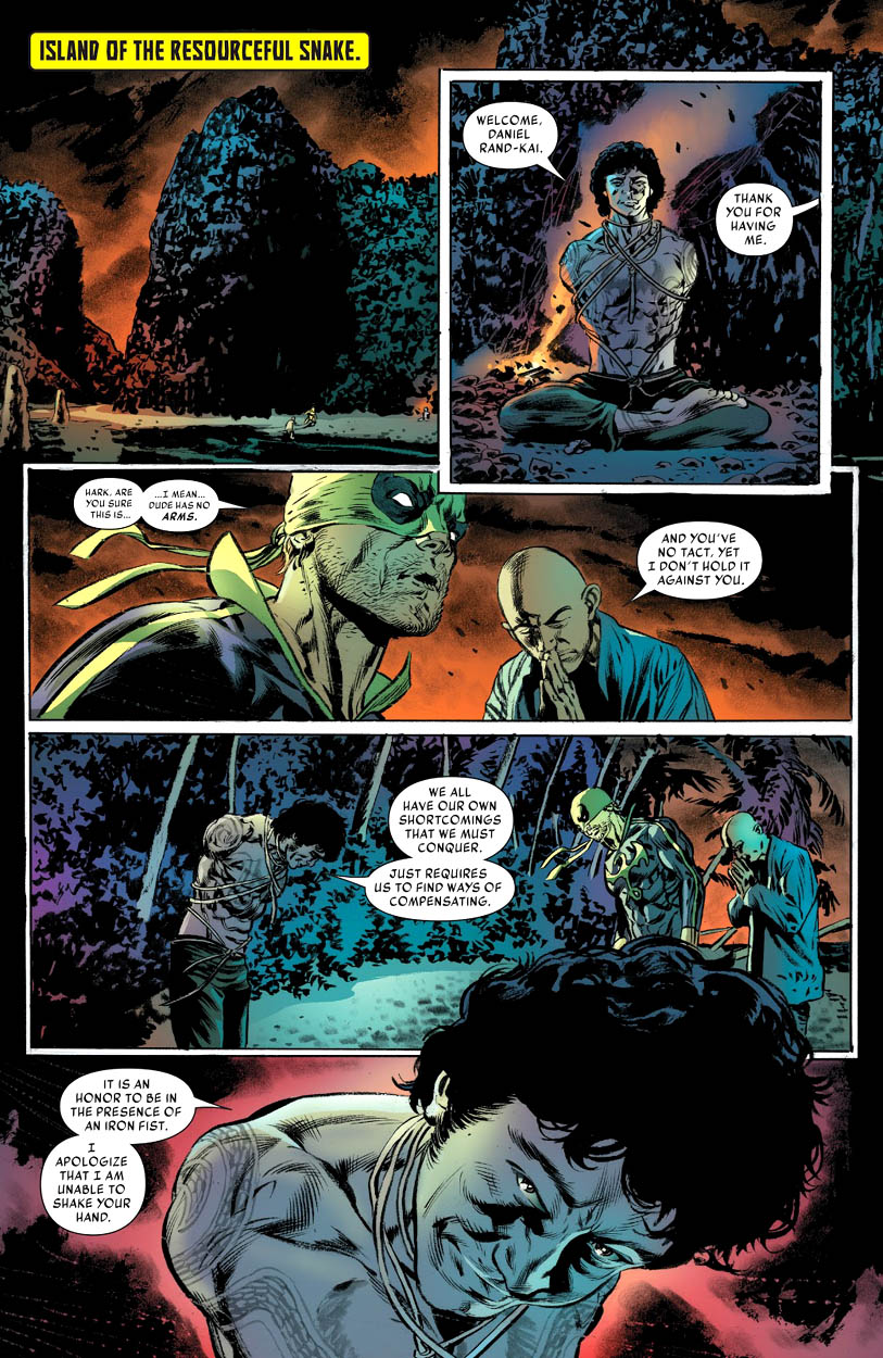 Perkins, Mike - Iron Fist #3 p.10 - 1st App. The Resourceful Snake!