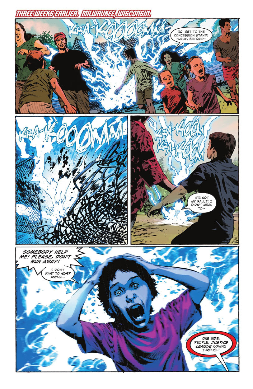 Justice League: The Atom Project #1 p.05 - Matthew Absorbs Tons of Power!