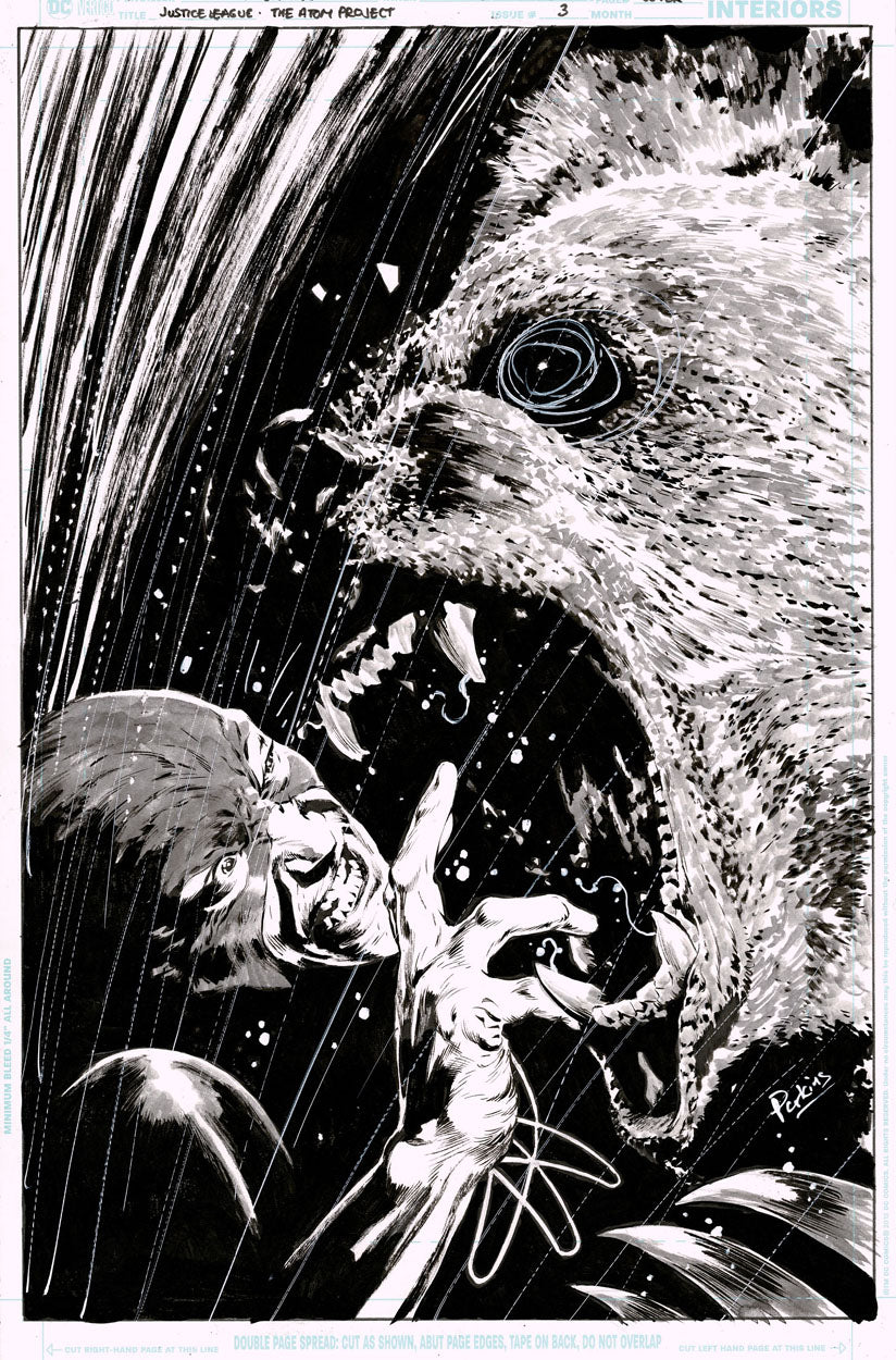 Justice League: The Atom Project #2 - Demon Bear Cover!