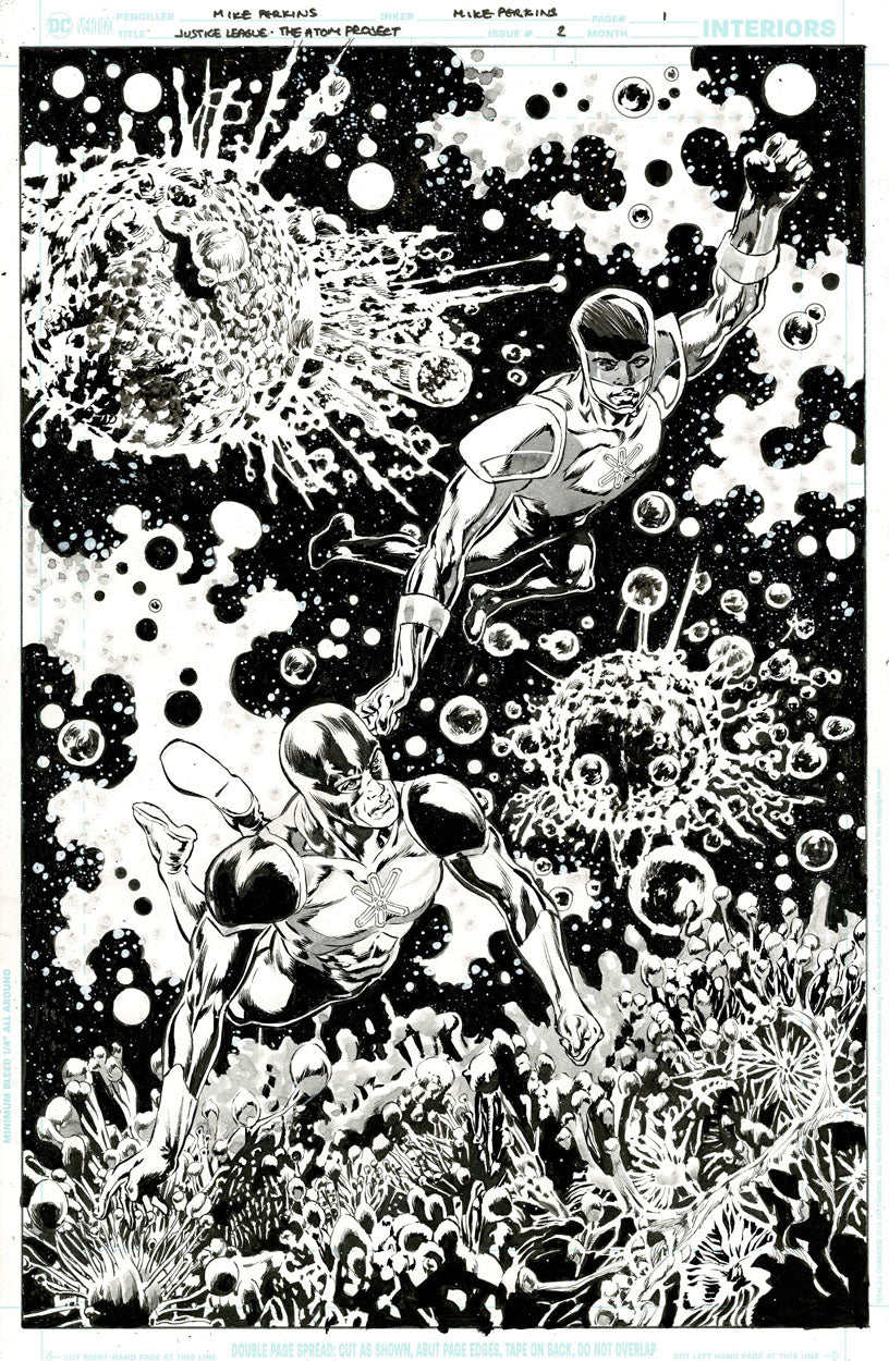 Justice League: The Atom Project #2 p.01 - The Atoms!