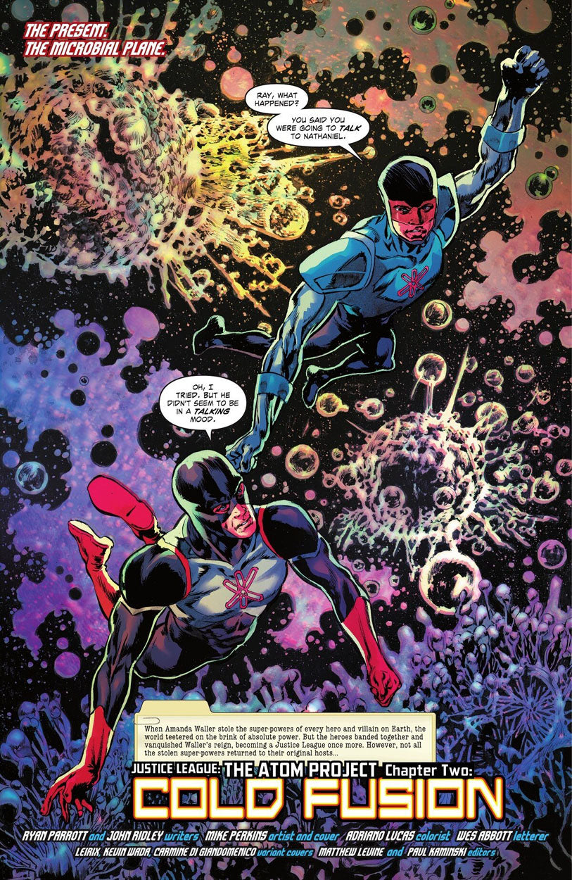 Justice League: The Atom Project #2 p.01 - The Atoms!