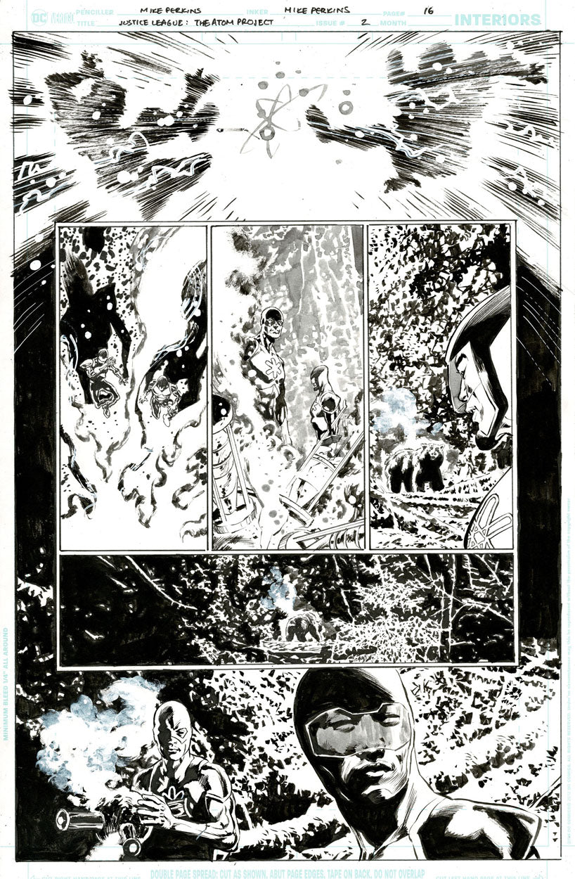 Justice League: The Atom Project #2 p.16 - Grizzly Atom depowered!