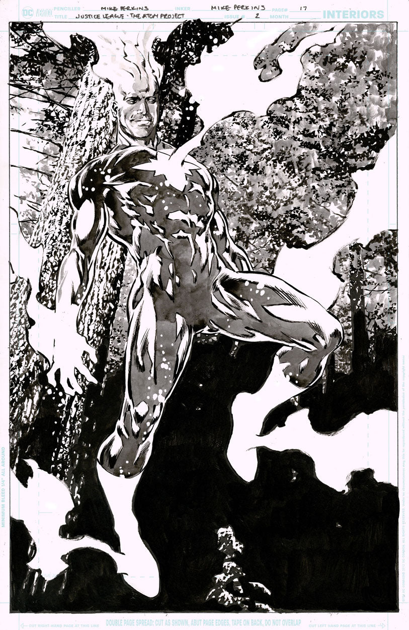 Justice League: The Atom Project #2 p.17 - Captain Atom Splash!