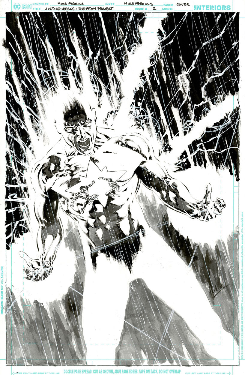 Justice League: The Atom Project #3 - Cover!