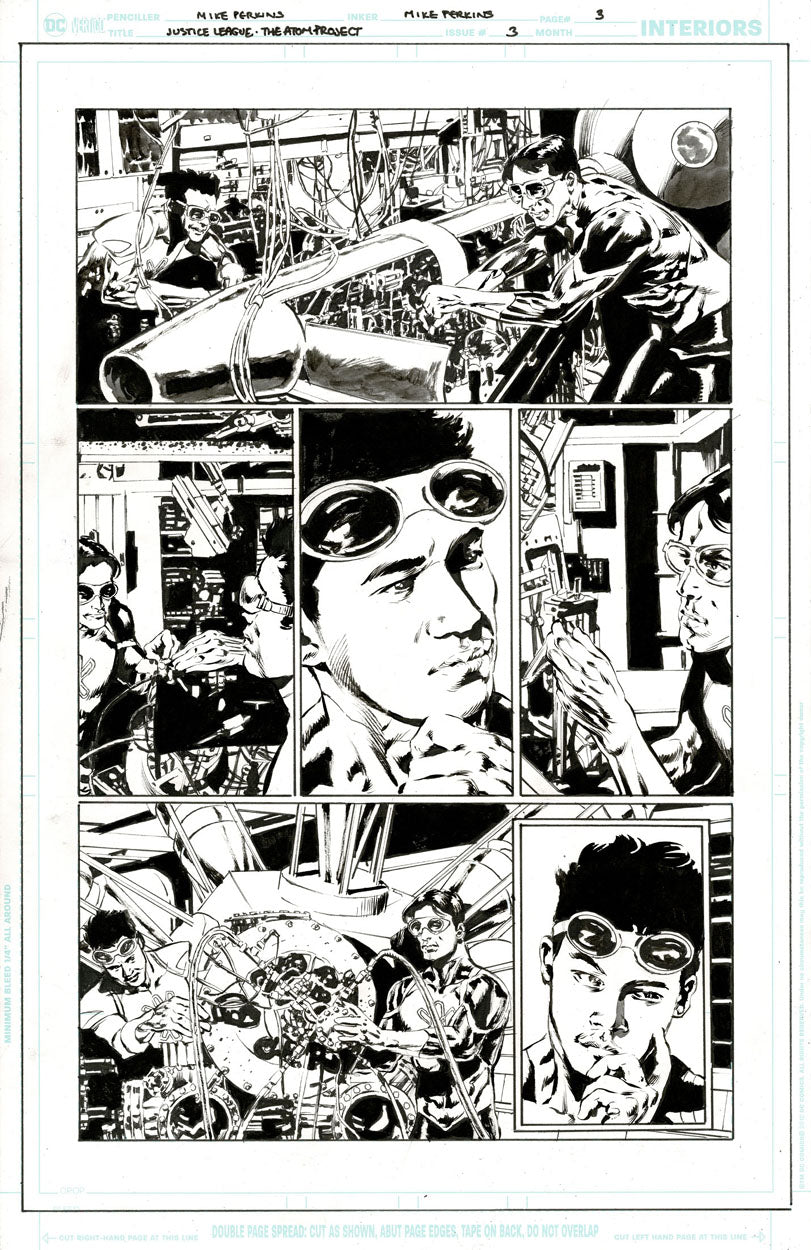 Justice League: The Atom Project #3 p.03 - The Two Atoms!