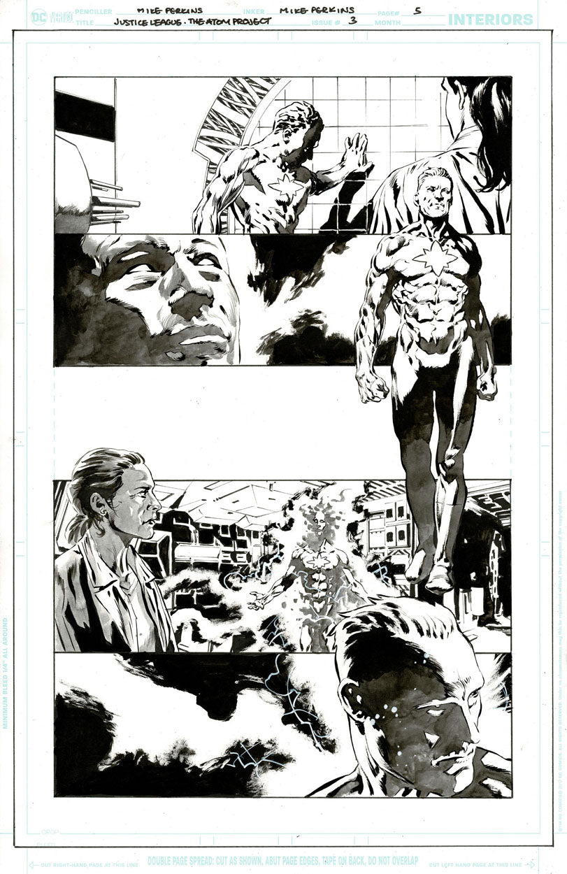 Justice League: The Atom Project #3 p.05 - Captain Atom!