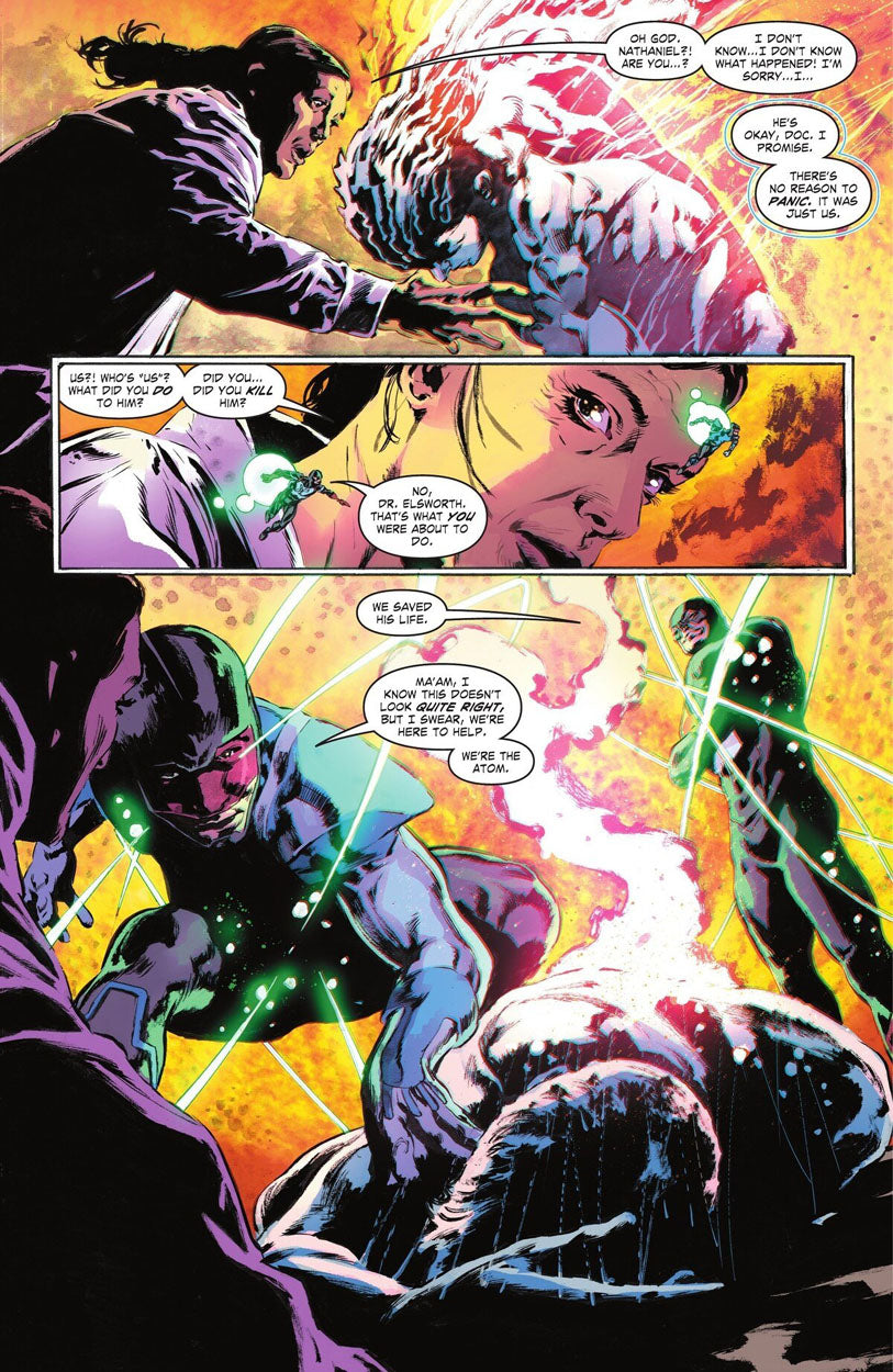 Justice League: The Atom Project #3 p.07 - The Atom & Captain Atom!