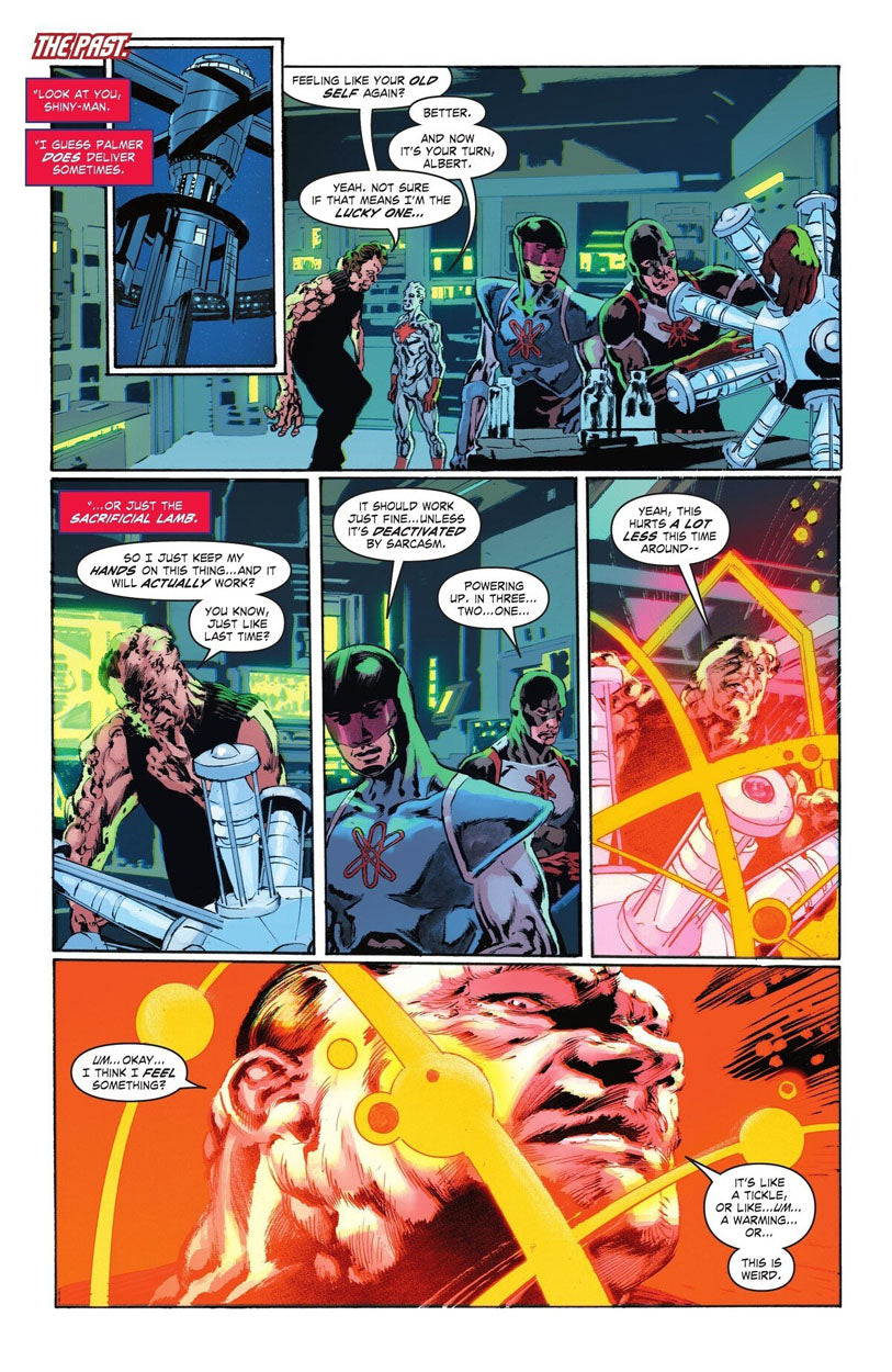 Justice League: The Atom Project #3 p.08 - The Atom & Captain Atom!
