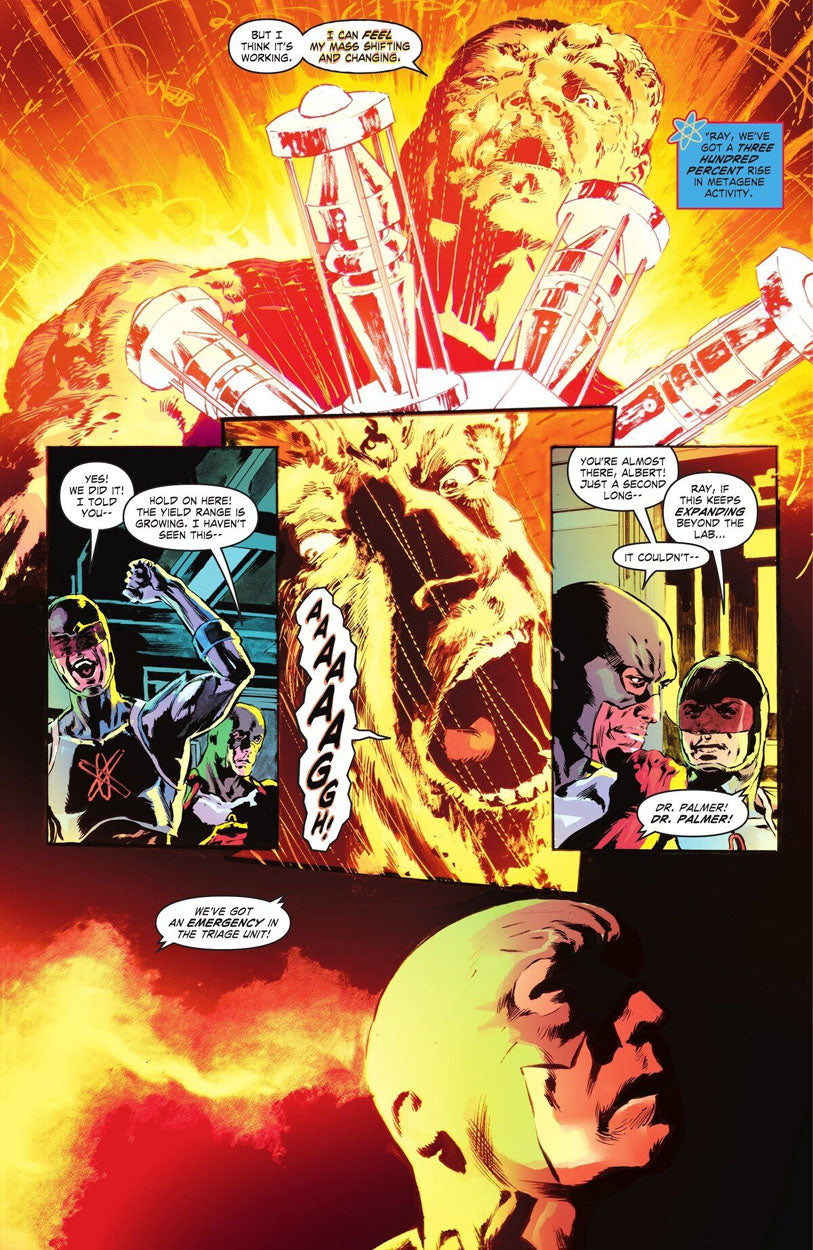 Justice League: The Atom Project #3 p.09 - The Two Atoms Experiment!