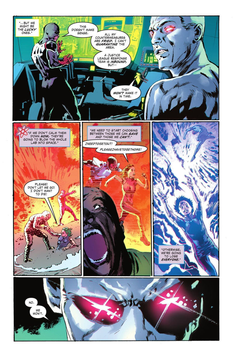 Justice League: The Atom Project #3 p.13 - The Atoms in Action!
