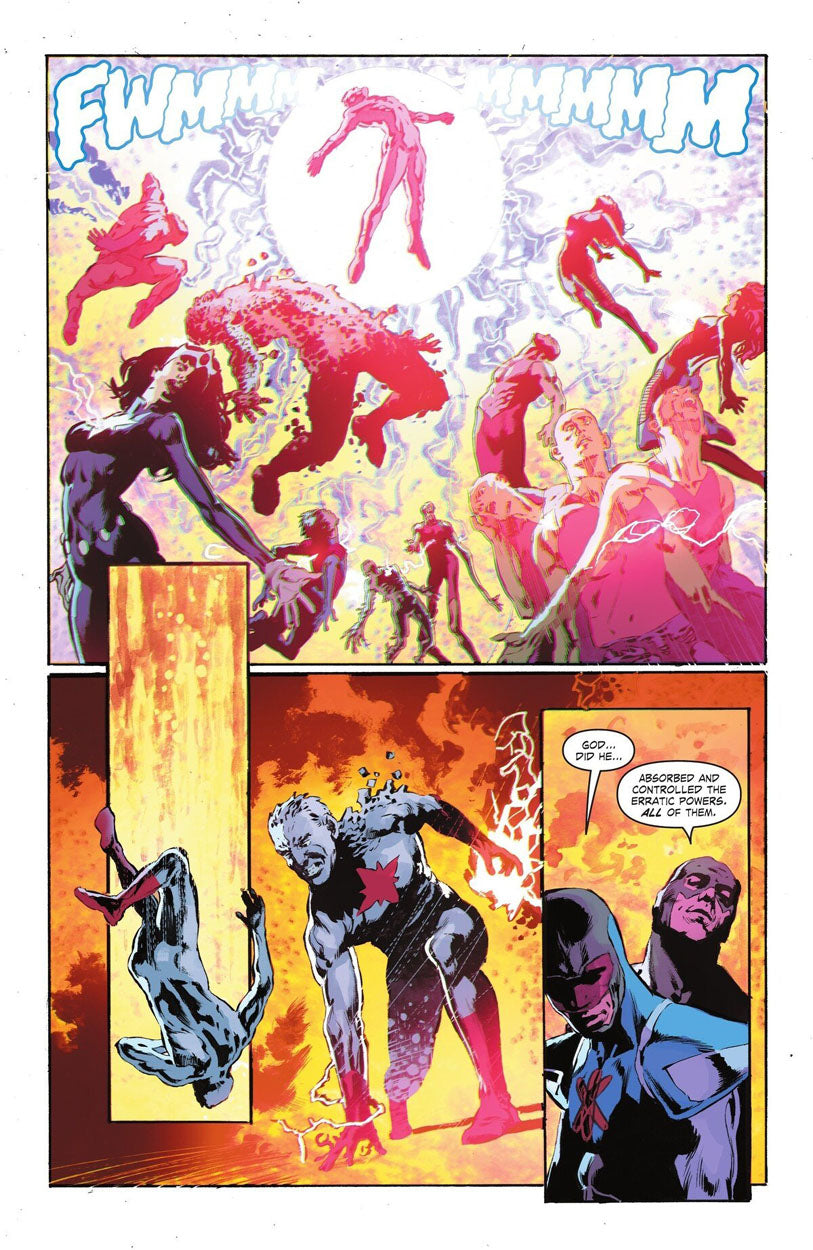 Justice League: The Atom Project #3 p.14 - Two Half-Splashes!