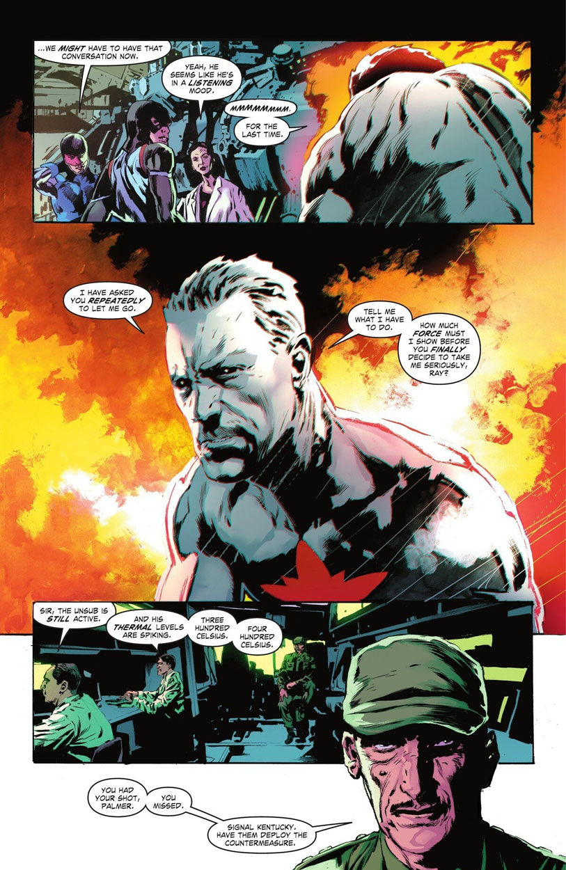 Justice League: The Atom Project #3 p.16 - Captain Atom!