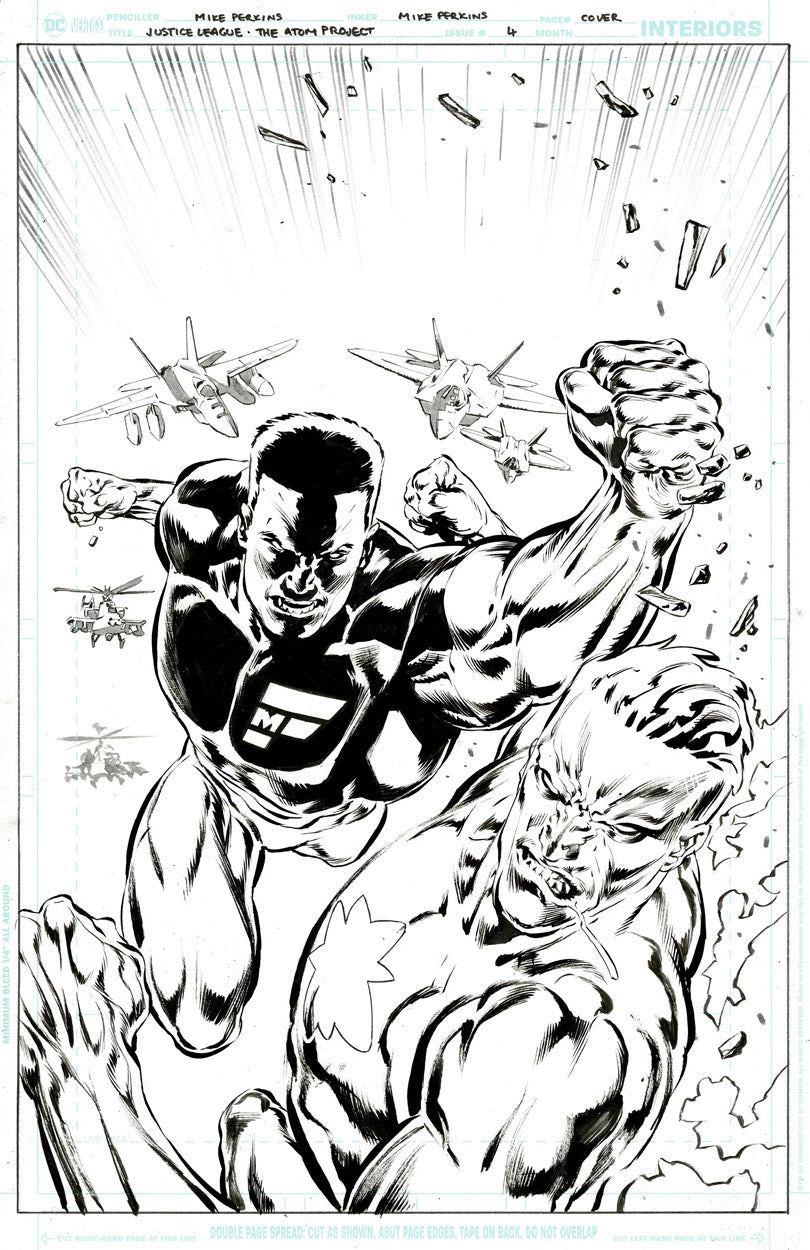 Justice League: The Atom Project #4 - Cover!
