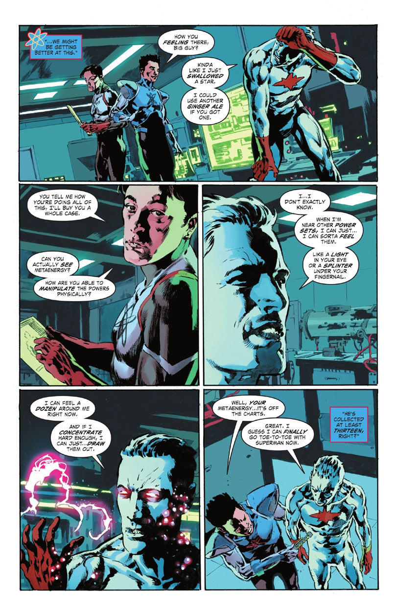 Justice League: The Atom Project #4 p.06 - The Atoms & Captain Atom!