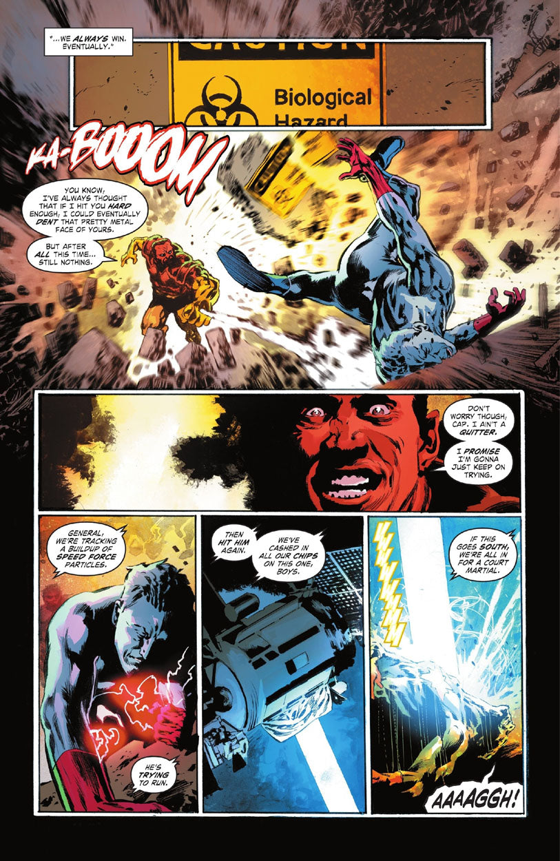 Justice League: The Atom Project #4 p.09 - Captain Atom vs Major Force!