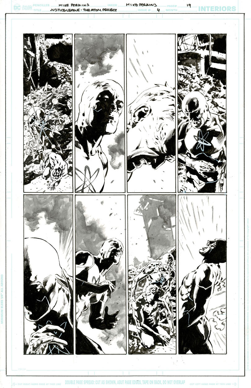 Justice League: The Atom Project #4 p.19 - The Atom & Captain Atom!