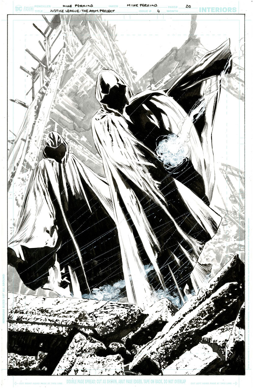Justice League: The Atom Project #4 p.20 - Inferno Splash!